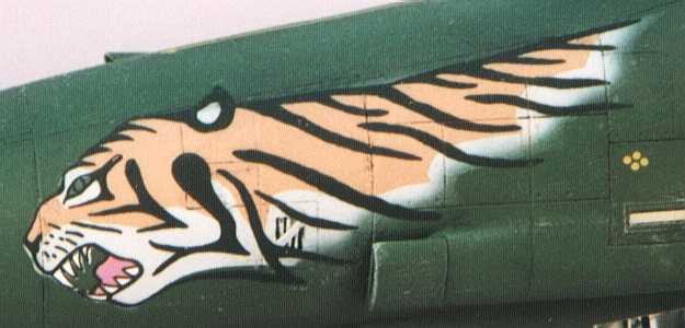 Complete F-4E NJ Tiger Marking