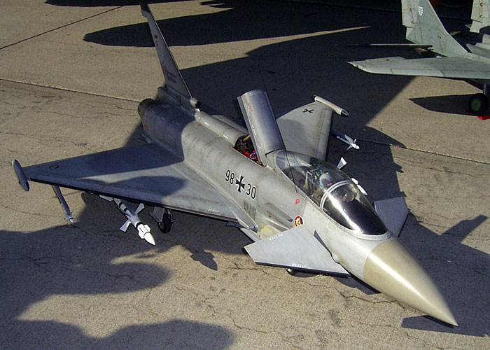 eurofighter rc jet