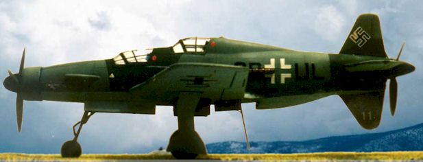 Me-109 /Ju-87 DO 335  Dornier Ameißenbär  IXO  Metall 1:72 WW2 YakAir 